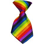 Dog Neck Tie Rainbow