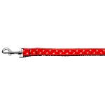 Anchors Nylon Ribbon Leash Red 1 inch wide 4ft Long