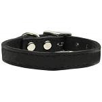 Plain Leather Dog Collars 11 Colors