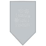 Yes! I want to build a Snowman Rhinestone Bandana Grey Large