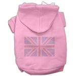 British Flag Hoodies Pink L