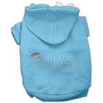 Believe Hoodies Baby Blue L