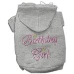 Birthday Girl Hoodies Grey L