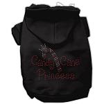 Candy Cane Princess Hoodies Black L