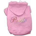 Rainbow Colored Pride Hoodies Pink L