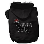 Santa Baby Hoodies Black L