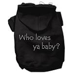Who loves ya baby? Hoodies Black L