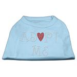 Adopt Me Rhinestone Shirt Baby Blue L