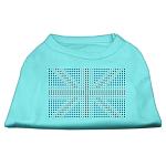 British Flag Shirts Aqua L