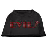 Evil Rhinestone Shirts Black L