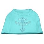 Warrior's Cross Studded Shirt Aqua L