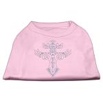 Warrior's Cross Studded Shirt Light Pink L