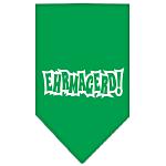 Ehrmagerd Screen Print Bandana Emerald Green Large