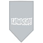 Ehrmagerd Screen Print Bandana Grey Large