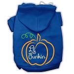 Lil Punkin Screenprint Hoodie Blue L