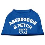 Aberdoggie UK Screenprint Shirts Blue Lg