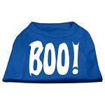 Boo! Screen Print Shirts Blue Lg