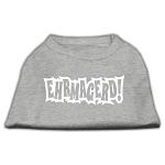 Ehrmagerd Screen Print Shirt Grey Lg