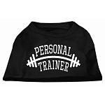 Personal Trainer Screen Print Shirt Black 4X (22)