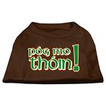 Pog Mo Thoin Screen Print Shirt Brown Lg