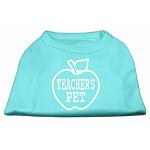 Teachers Pet Screen Print Shirt Aqua L