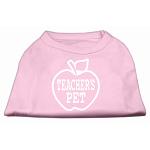 Teachers Pet Screen Print Shirt Light Pink L