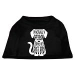 Trapped Screen Print Shirt Black Lg