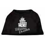 Wedding Crasher Screen Print Shirt Black Lg