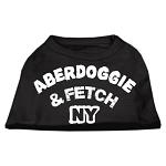 Aberdoggie NY Screenprint Shirts Black Lg