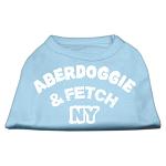 Aberdoggie NY Screenprint Shirts Baby Blue Lg