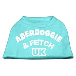 Aberdoggie UK Screenprint Shirts Aqua Lg