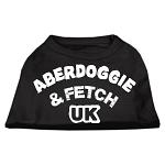 Aberdoggie UK Screenprint Shirts Black Lg