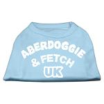 Aberdoggie UK Screenprint Shirts Baby Blue Lg