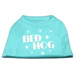 Bed Hog Screen Printed Shirt Aqua Lg