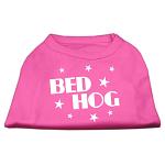 Bed Hog Screen Printed Shirt Bright Pink Lg