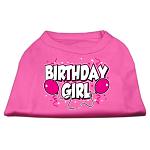 Birthday Girl Screen Print Shirts Bright Pink Lg