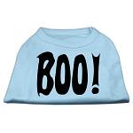 BOO! Screen Print Shirts Baby Blue Lg