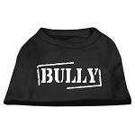 Bully Screen Printed Shirt Black Lg