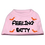 Feeling Batty Screen Print Shirts Pink Lg