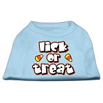 Lick Or Treat Screen Print Shirts Baby Blue L