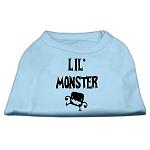 Lil Monster Screen Print Shirts Baby Blue Lg