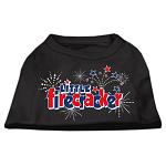 Little Firecracker Screen Print Shirts Black L