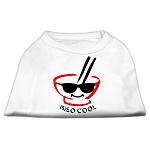 Miso Cool Screen Print Shirts White Lg