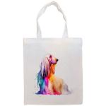 Afghan Hound Canvas Tote Bag Style1